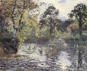 Camille Pissarro, L-etang de Montfoucault